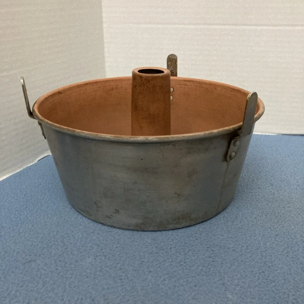 VTG Sears Maid of Honor Aluminum One Piece Angel Food Cake/Bundt Tube Pan